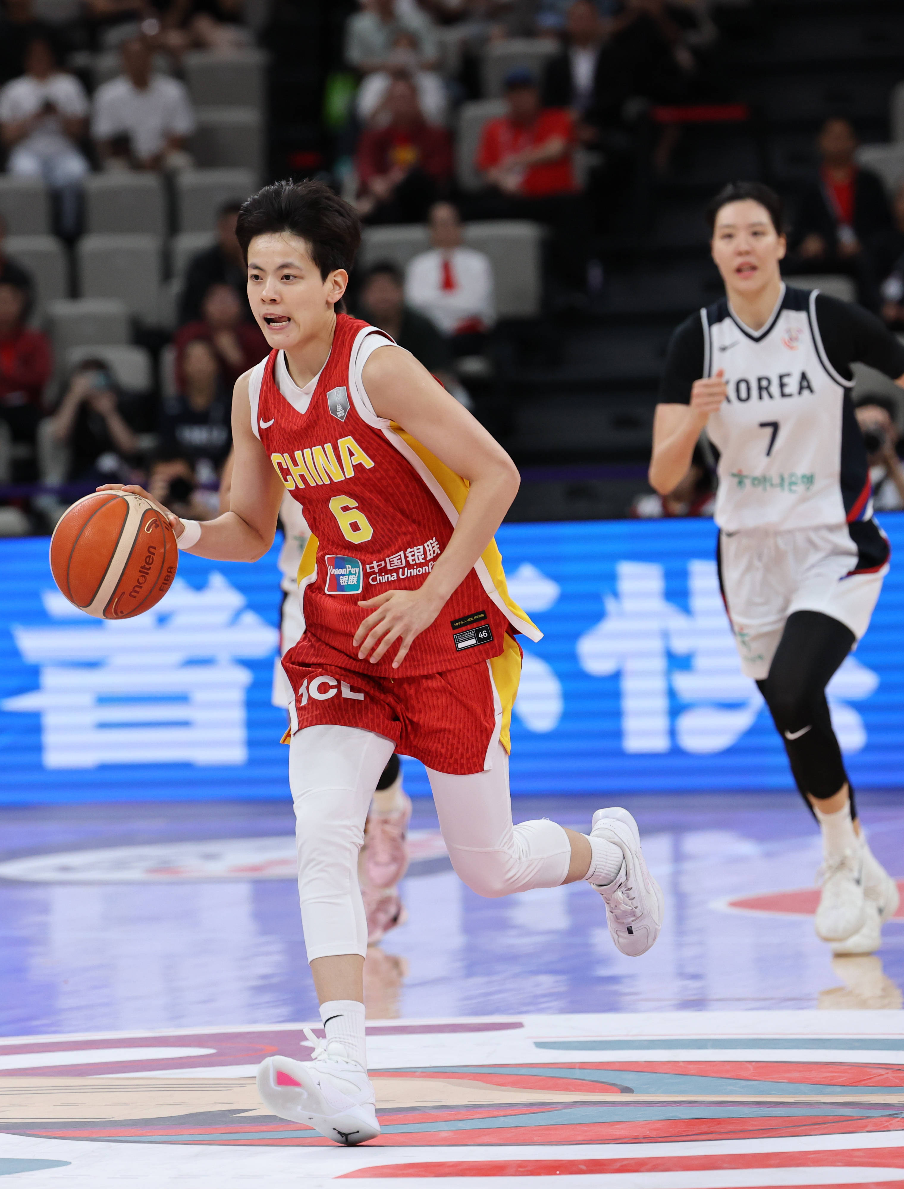 （体育）篮球——女篮亚洲杯季军赛：中国队对阵韩国队