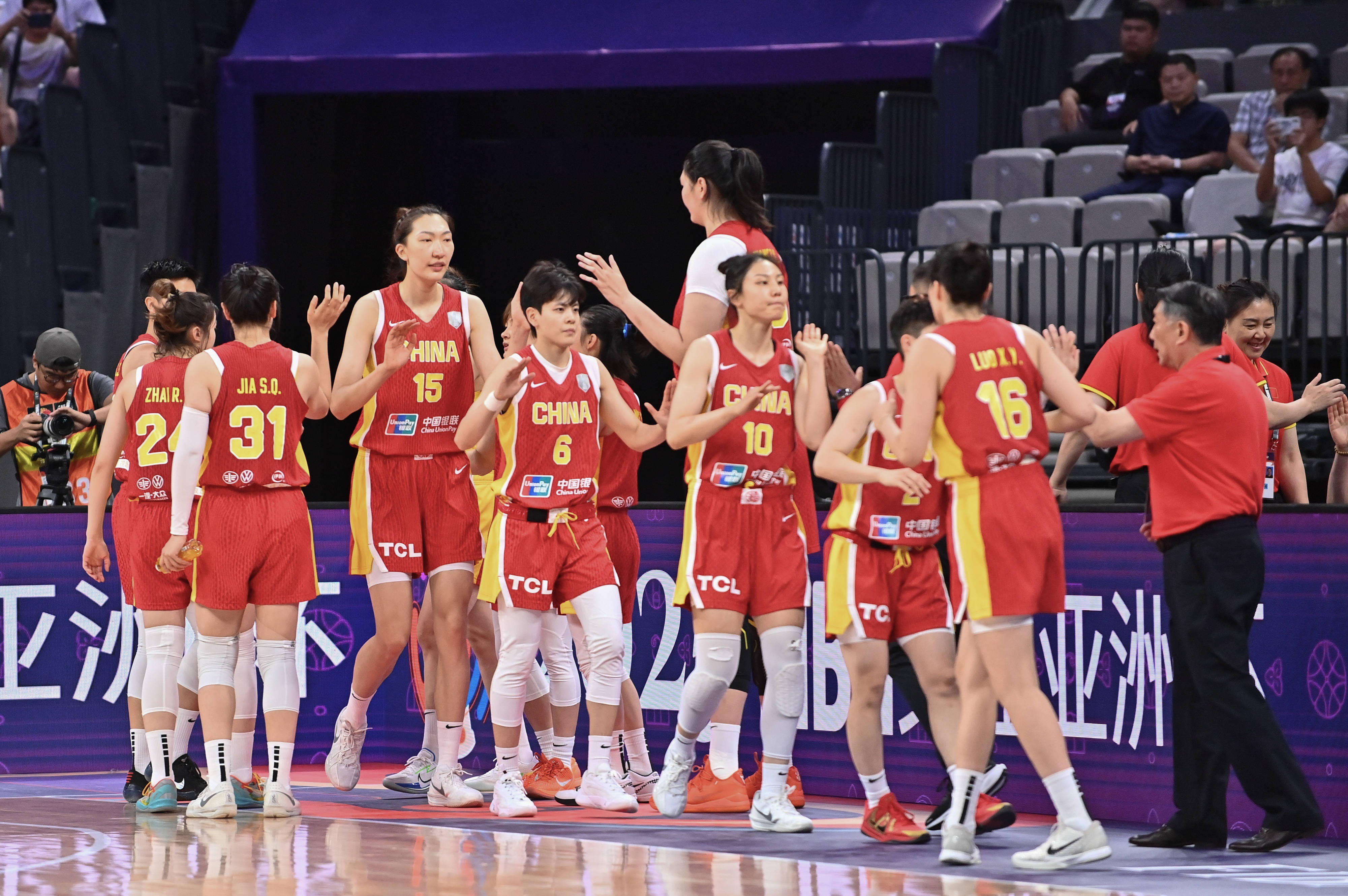 （体育）篮球——女篮亚洲杯季军赛：中国队对阵韩国队