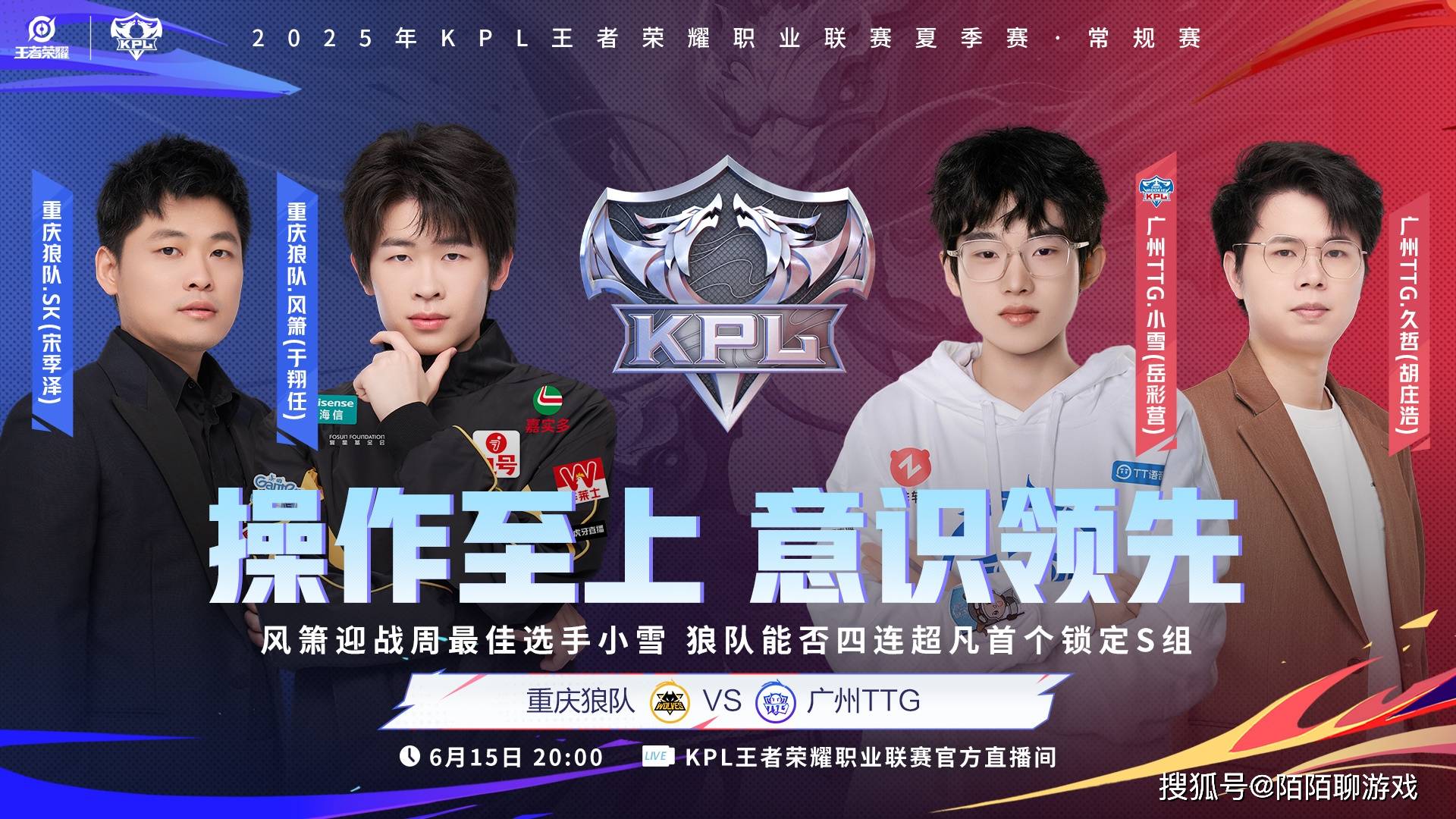 天狼大战,是狼队成为首支晋级S组的战队,还是TTG再次横扫狼队?