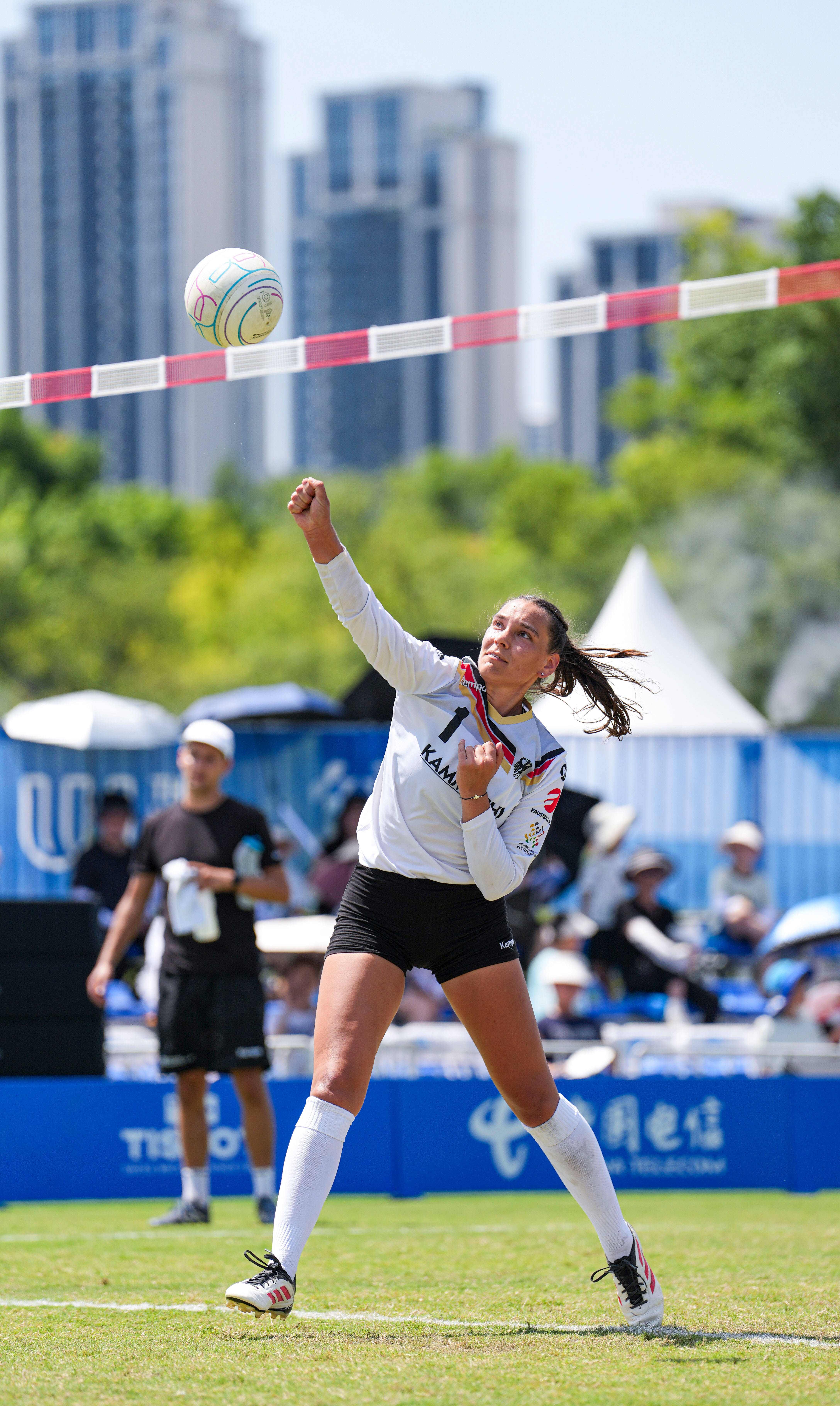 （成都世运会）浮士德球——女子半决赛：瑞士队胜德国队