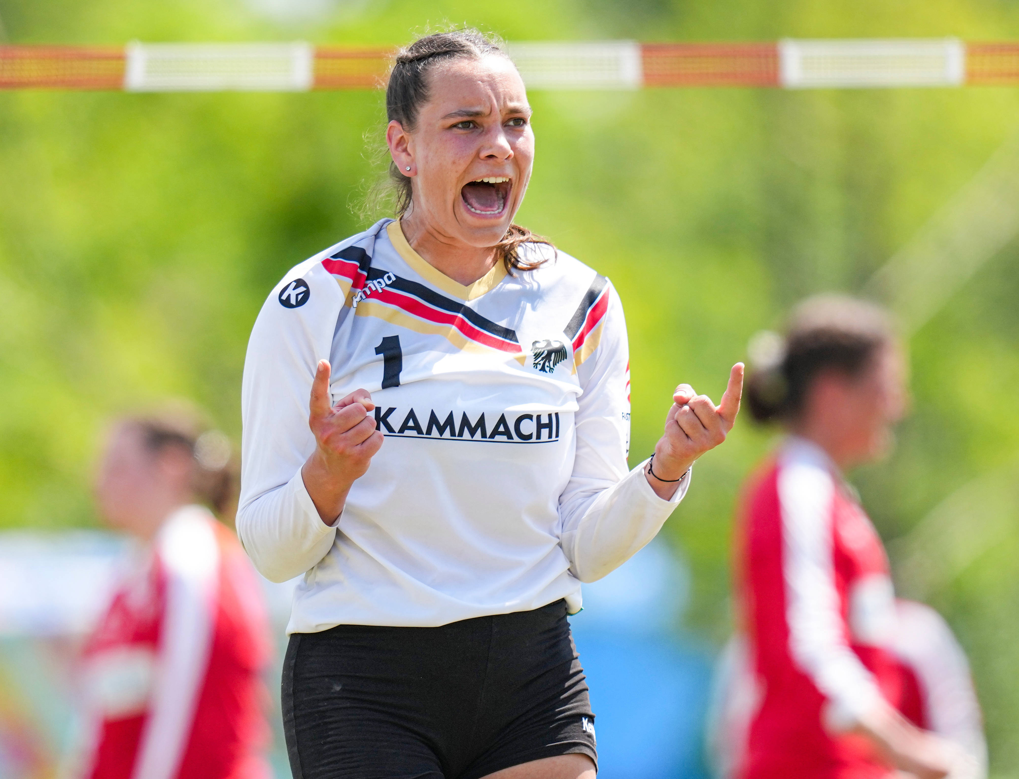 （成都世运会）浮士德球——女子半决赛：瑞士队胜德国队