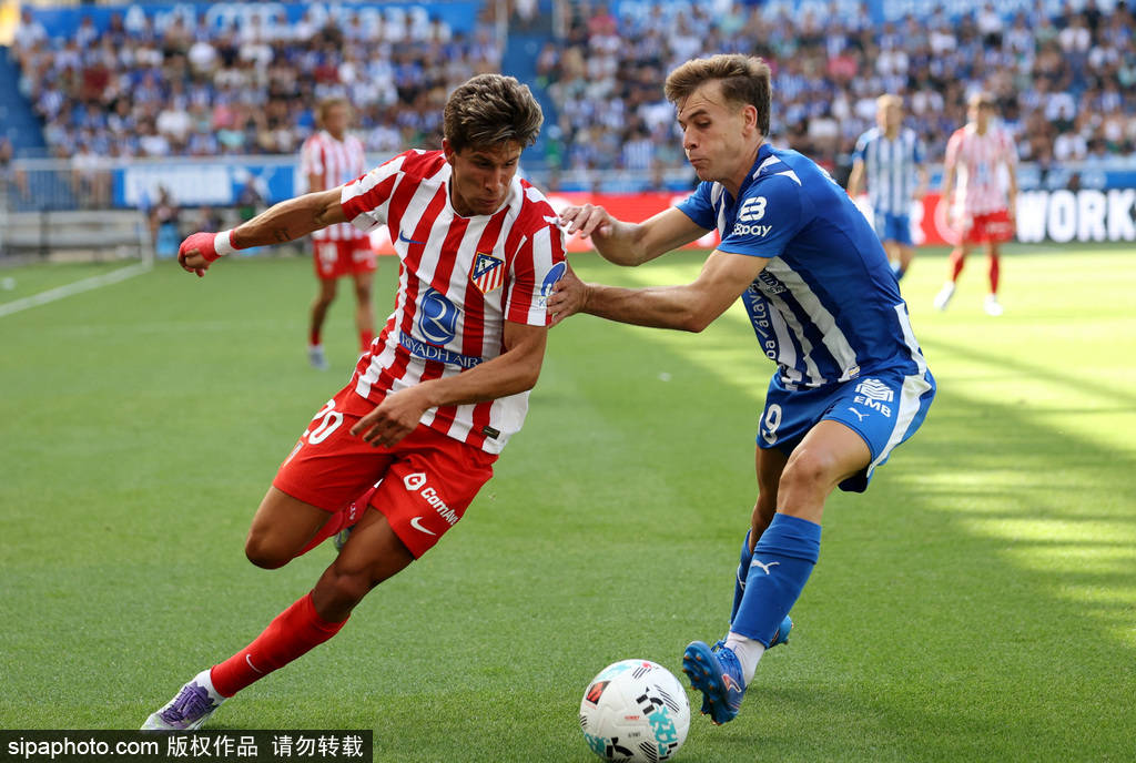 开局三轮不胜！西甲-小西蒙尼破门 马竞1-1阿拉维斯