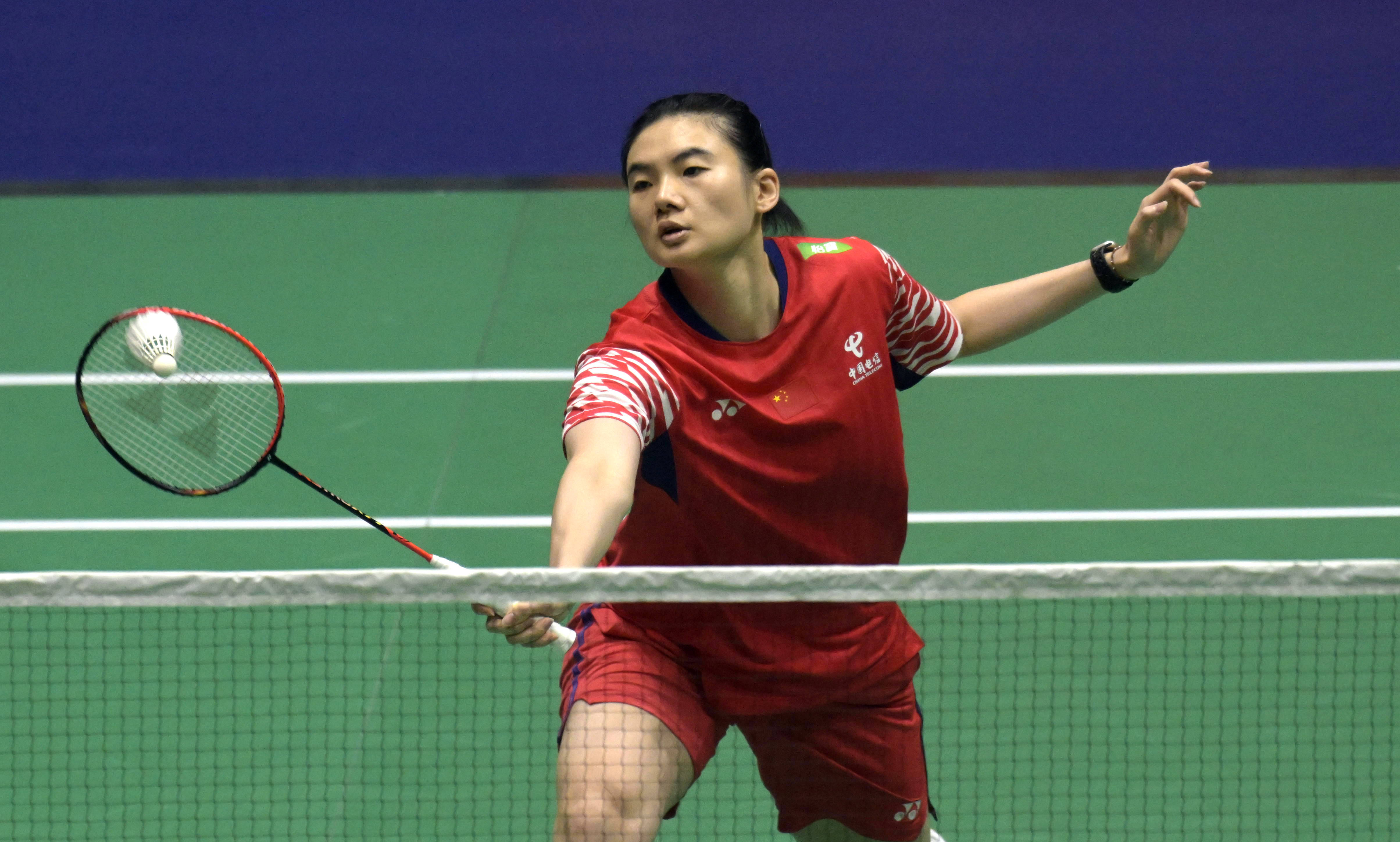 （体育）羽毛球——香港公开赛：韩悦晋级女单决赛